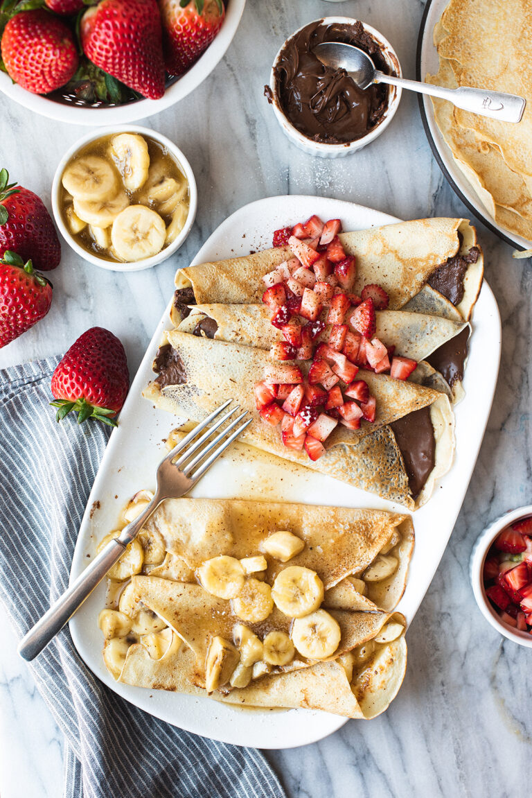 French Crepes recipe (basic crepes)