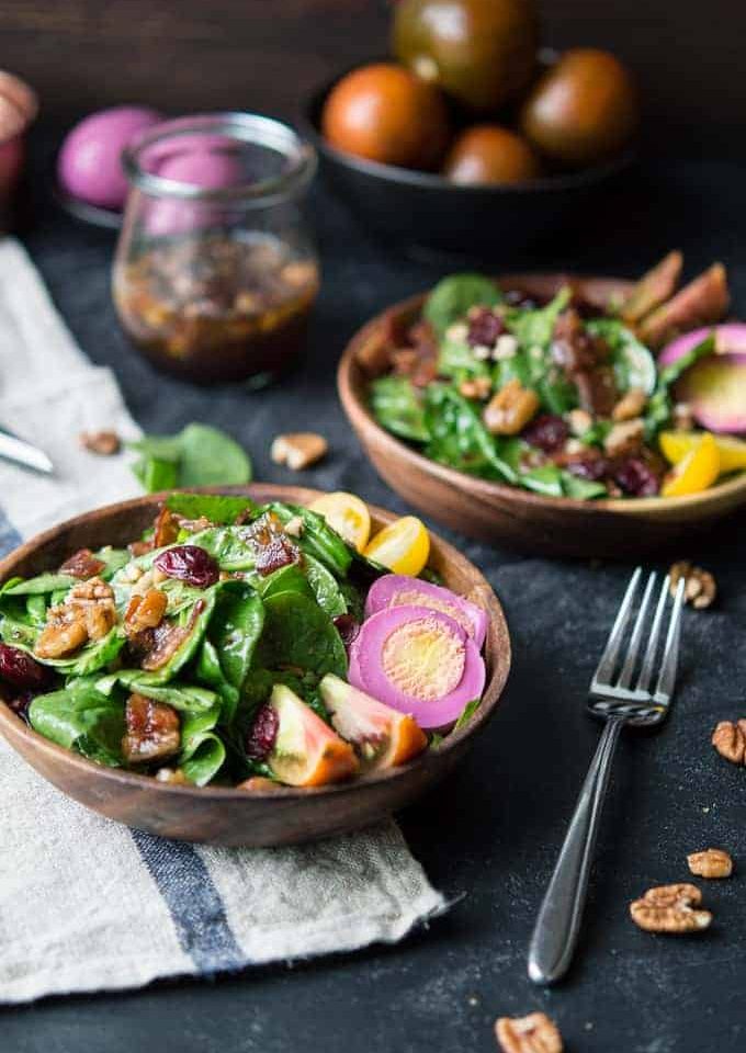 Spinach Salad With Maple Bacon Vinaigrette1a 680x960
