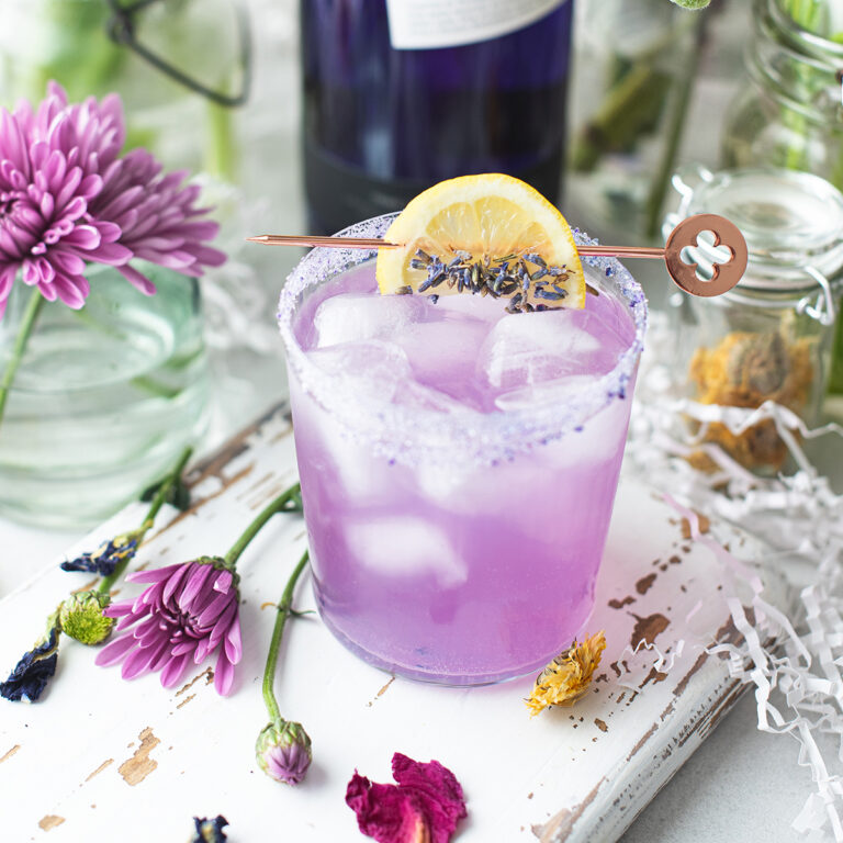 Lavender Lemonade Cocktail.F