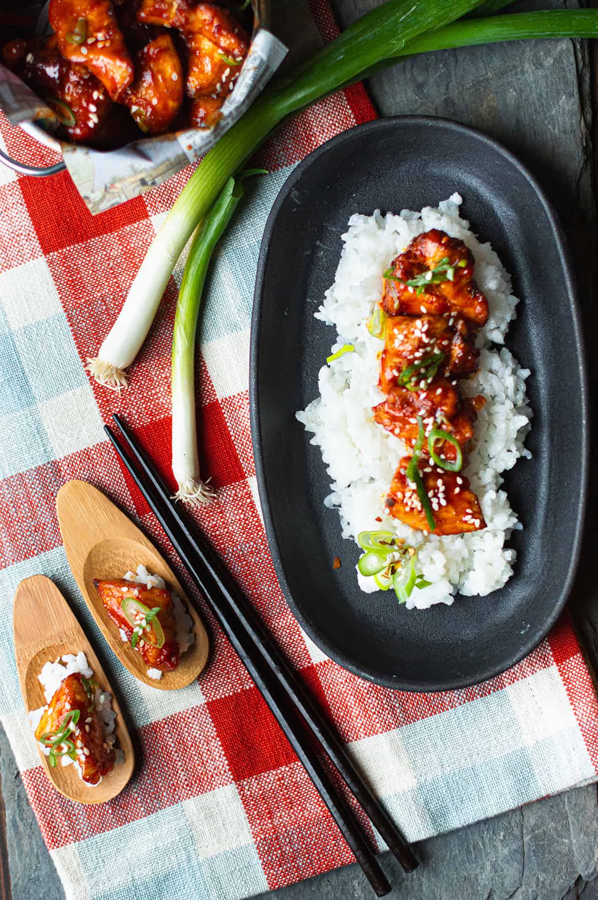 spicy korean boneless chicken wings | superman cooks