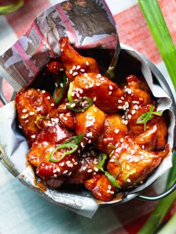 Korean Boneless Wings Featured